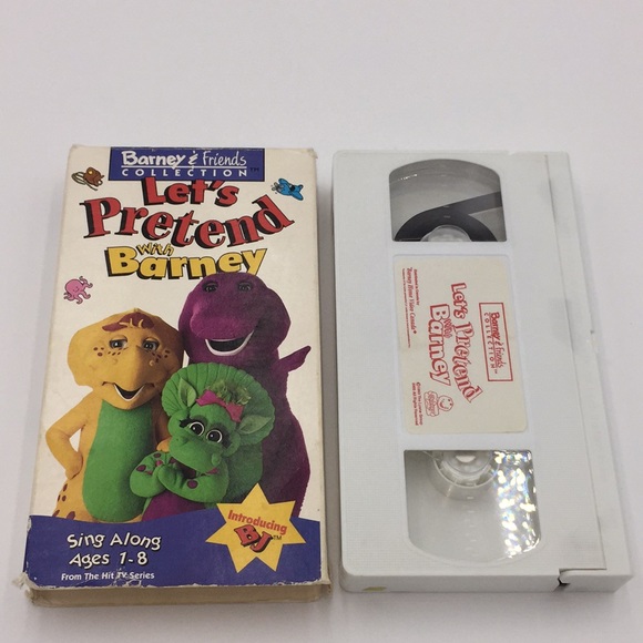 Barney & Friends Let’s Pretend with Barney VHS - Picture 6 of 8